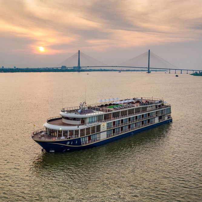 VICTORIA MEKONG CRUISE (UPSTREAM 2) - 5 DAYS 4 NIGHTS